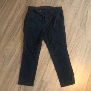 Allsaints Slim fit Navy Chinos
